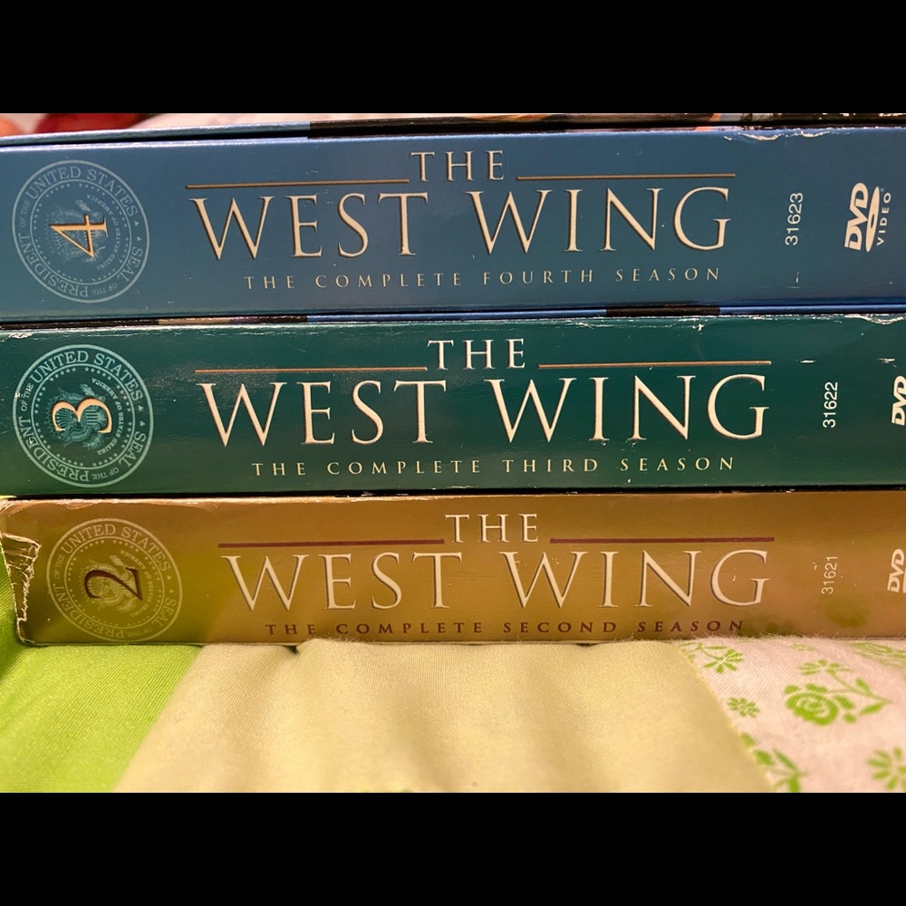 3 seasons West wing 2nd, 3rd, 4th